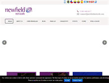 Tablet Screenshot of newfieldnetwork.com